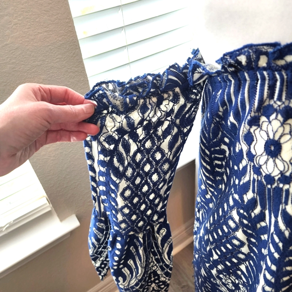 NWT Red Carter Blue Mini Dress/Swim Coverup - Picture 5 of 9